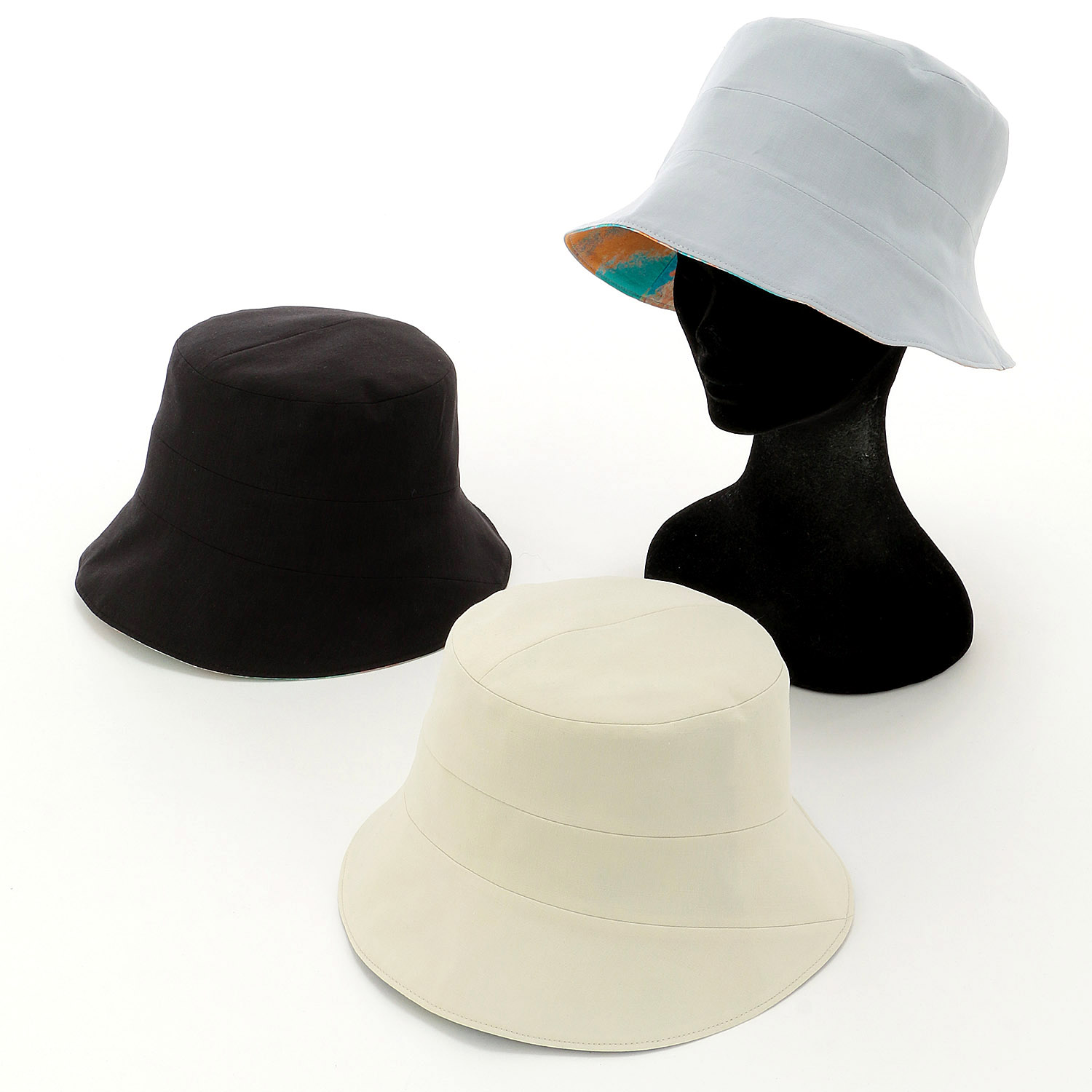 切替リバーシブルハット