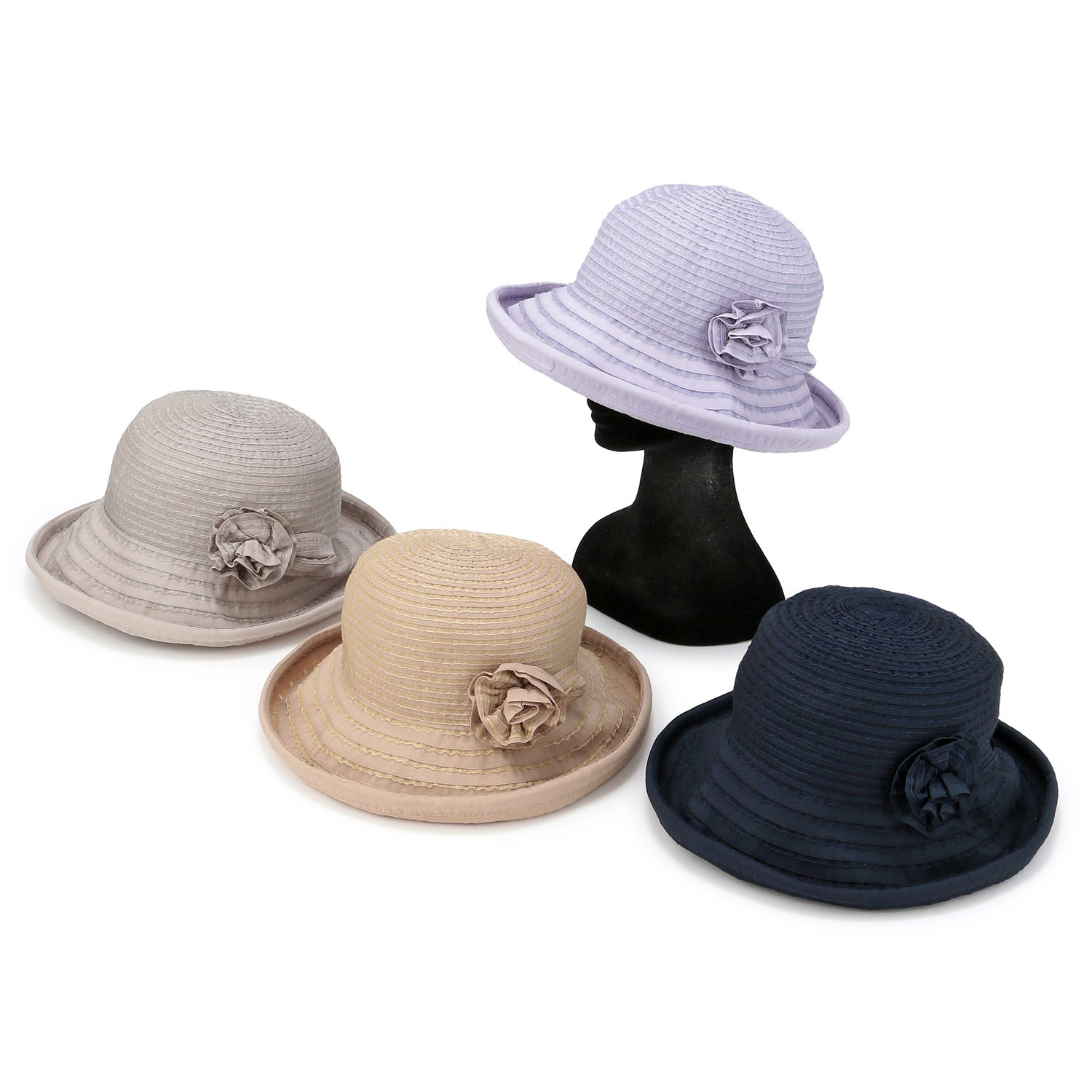 オーガンジーセーラーハット