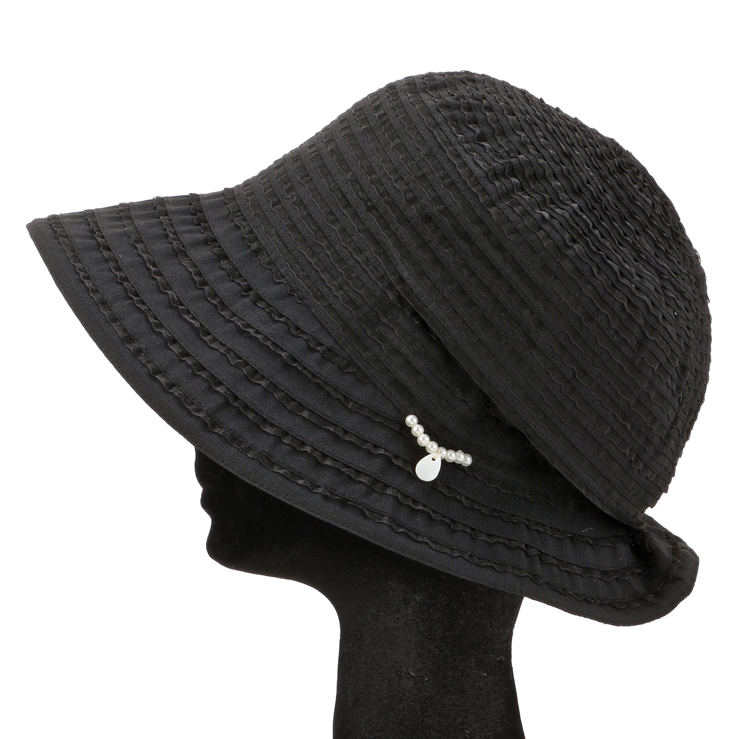 【ベージュ、ピンク終了】オーガンジーブレードクロッシェ - 画像3