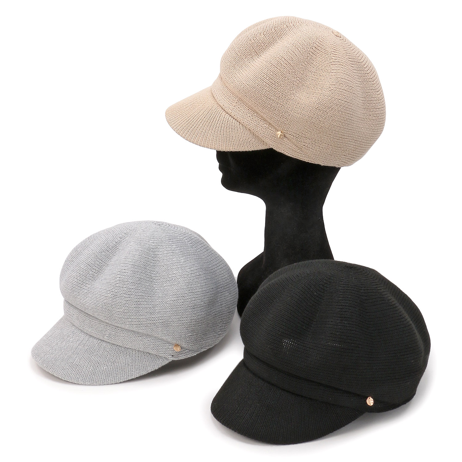 麻混サーモキャスケット - 画像1