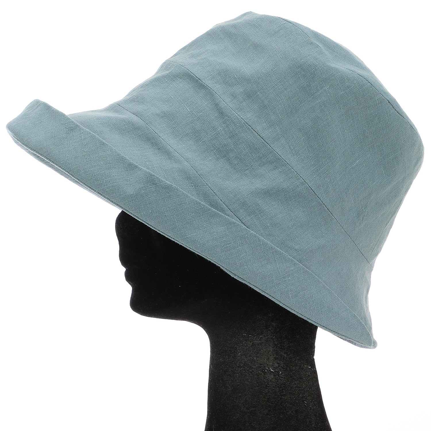 【在庫限り終了】単色リネンオブザーハット - 画像3