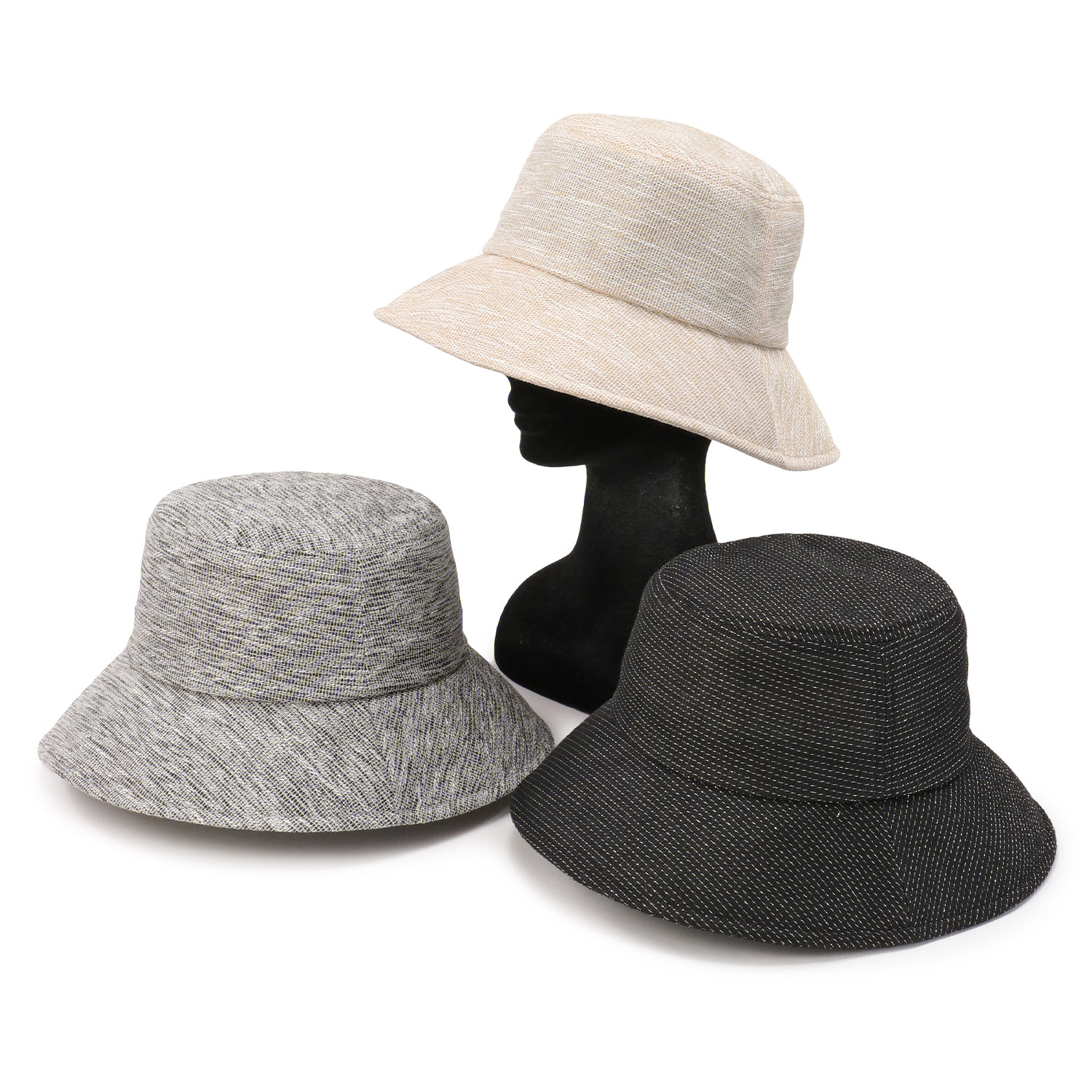 風ぬけラメツイードハット