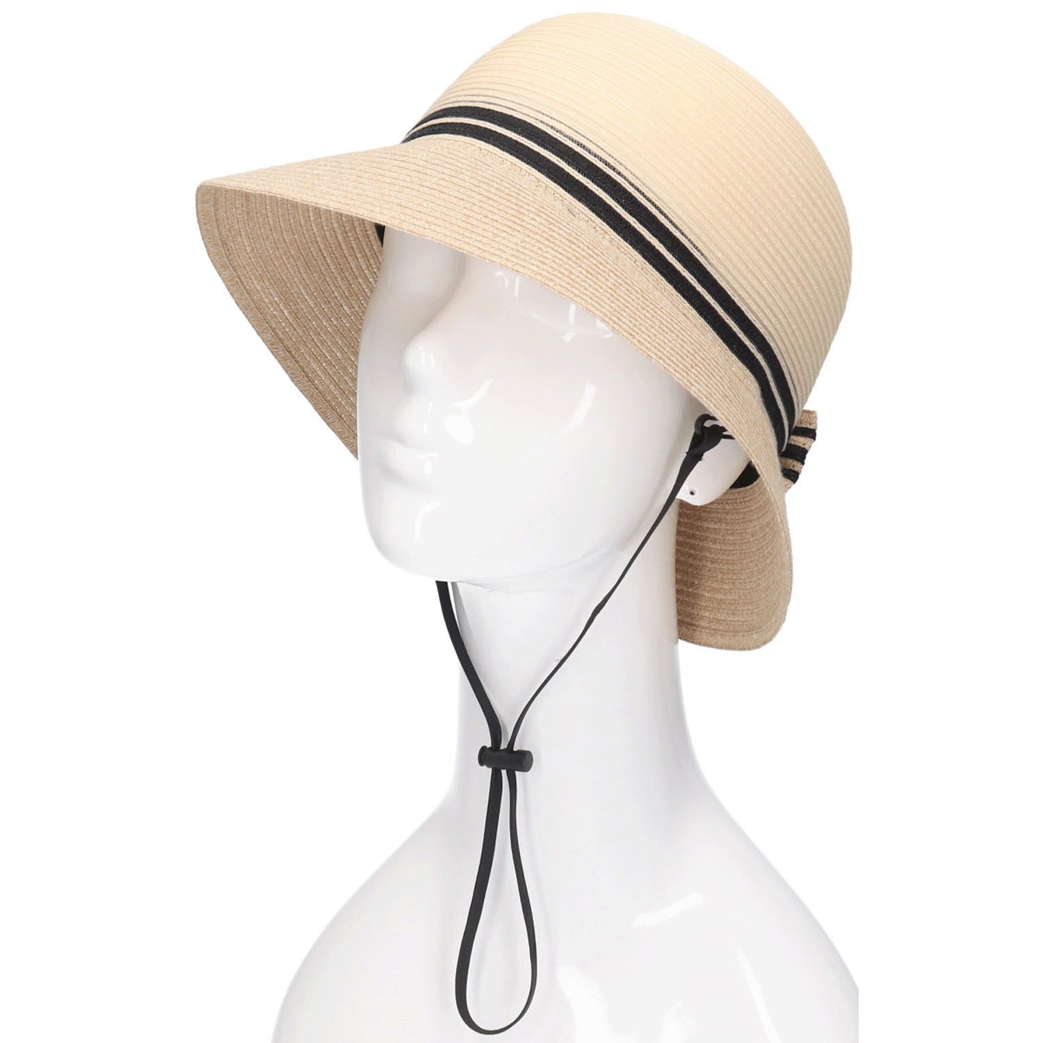 MILSA キレイナブレードバックリボンハット