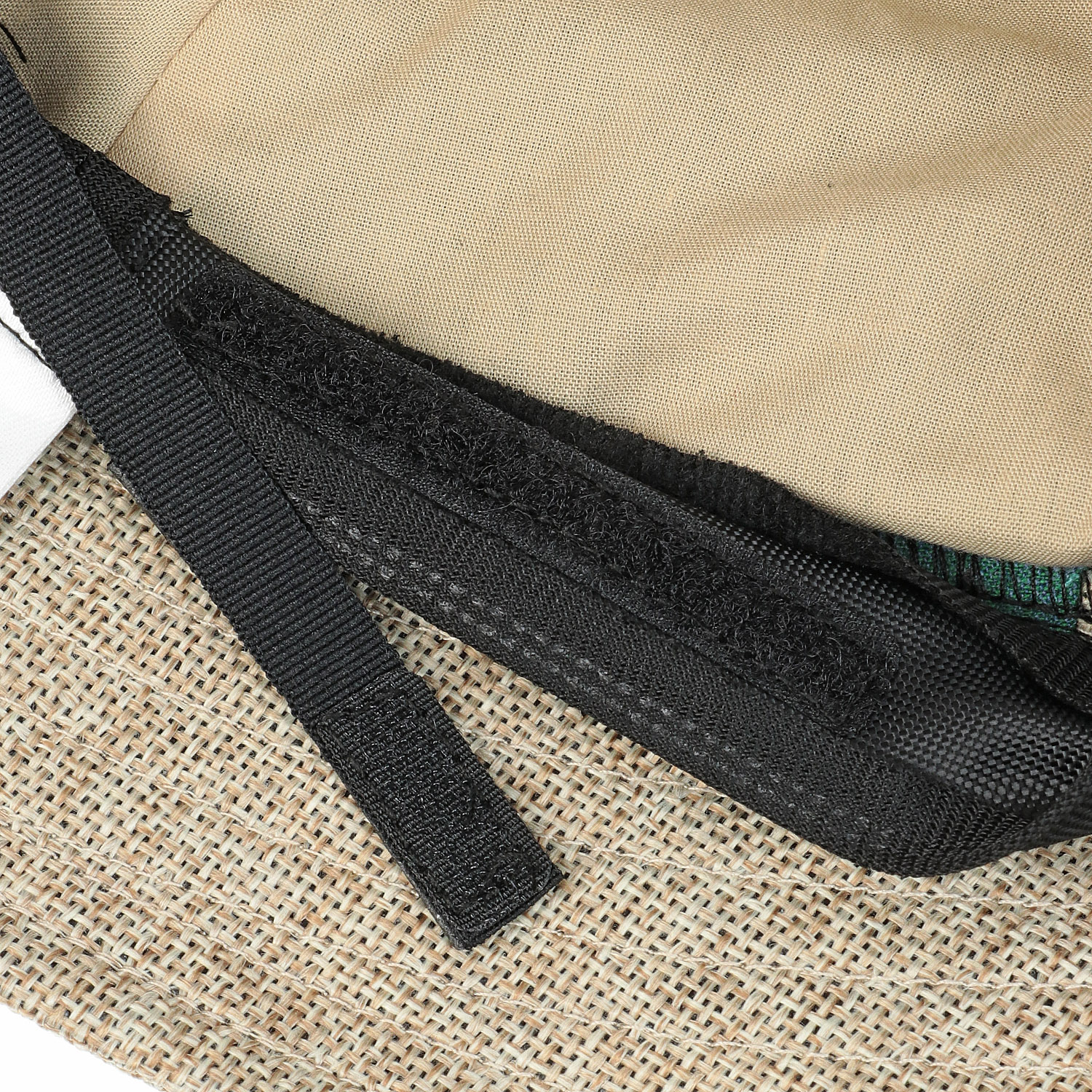 ポリジュートクリップ付きハット - 画像5