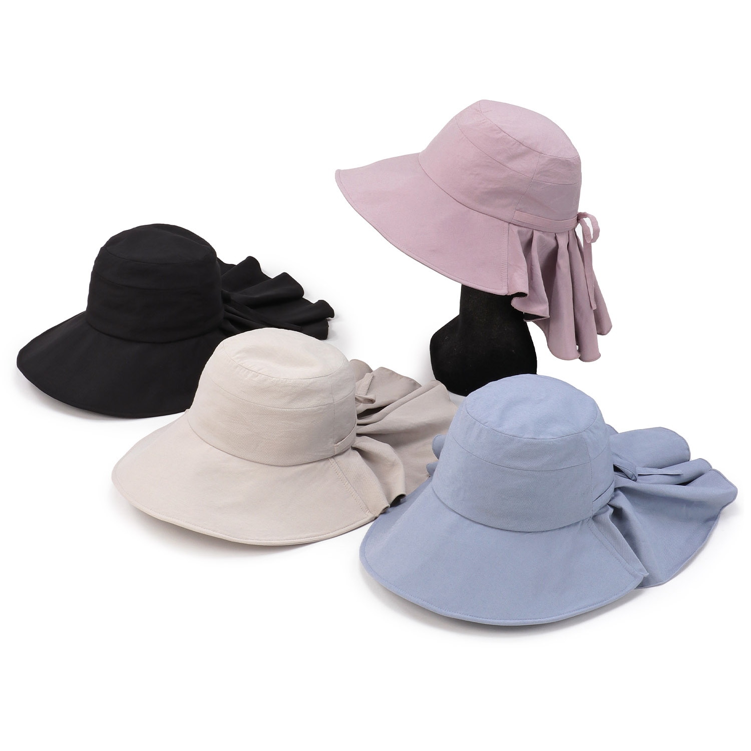 一級遮光リボンハット - 画像1