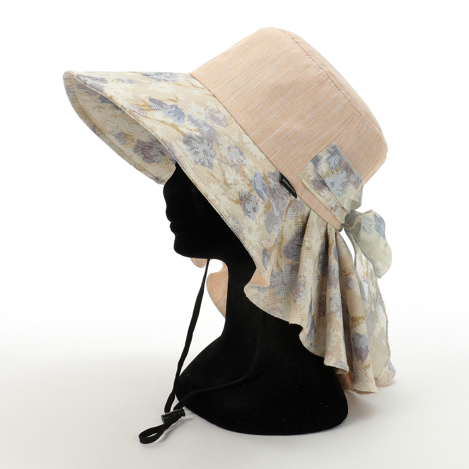 花柄シェードハット - 画像3