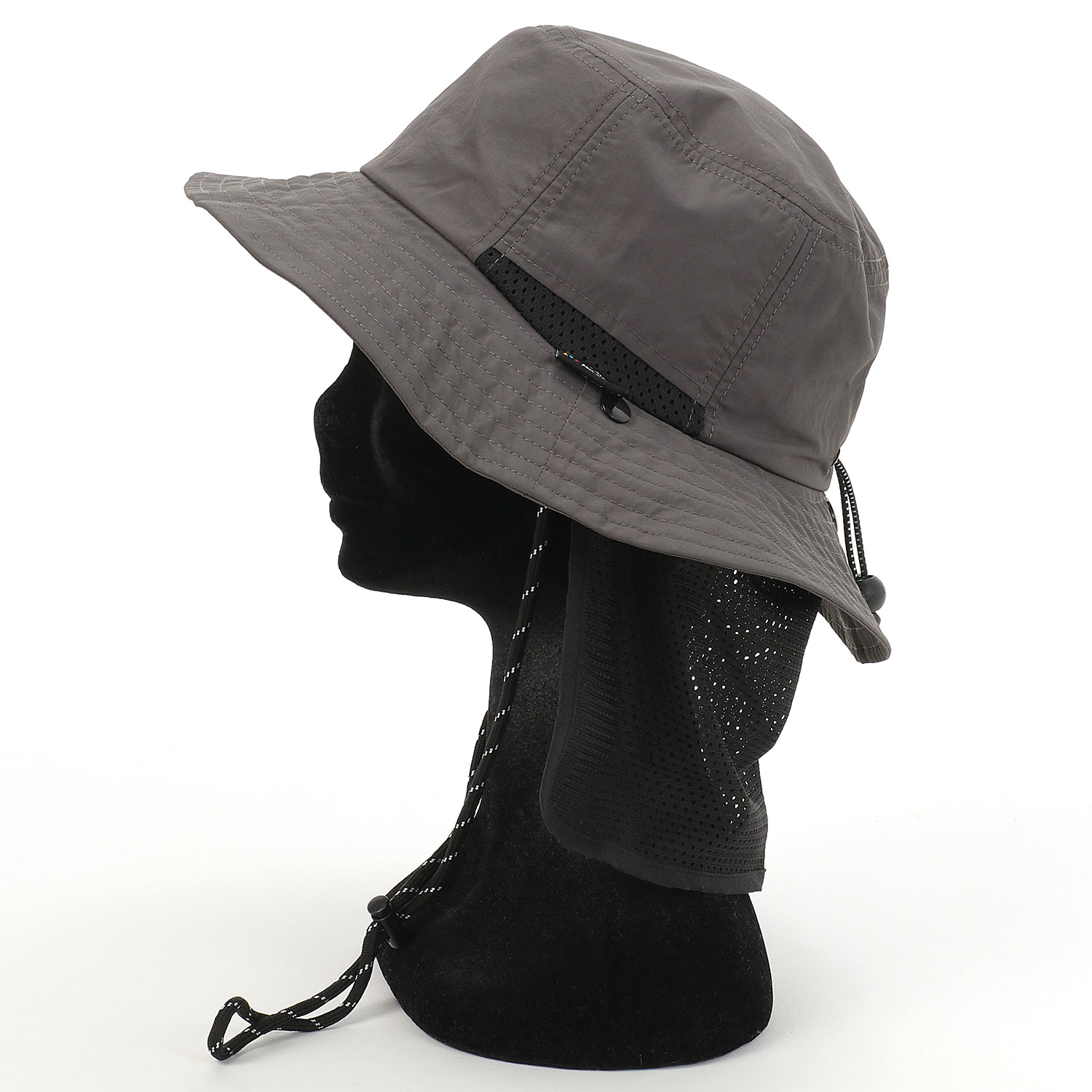 男女兼用撥水ナイロンバケットハット - 画像2