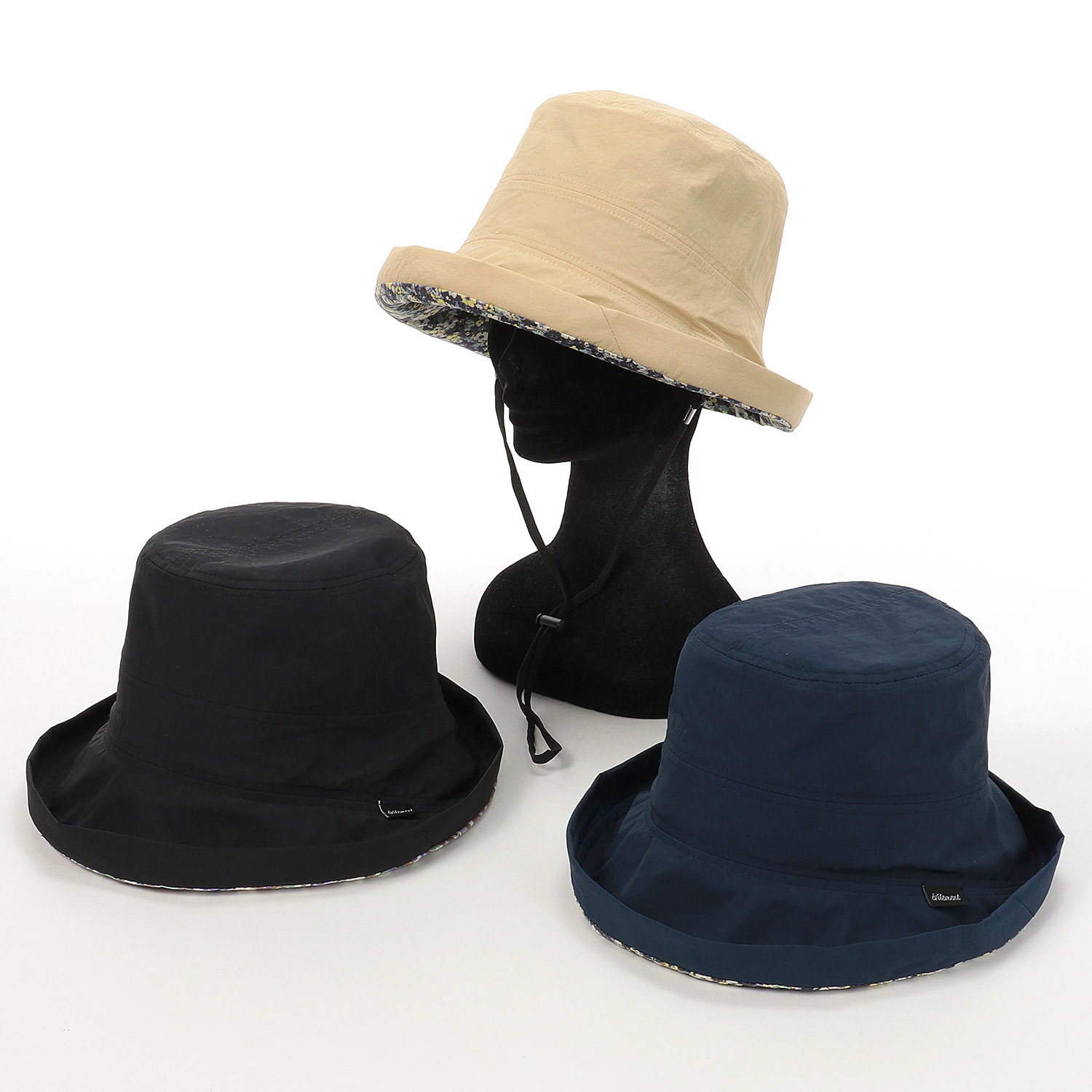 撥水遮光切替ハット - 画像1