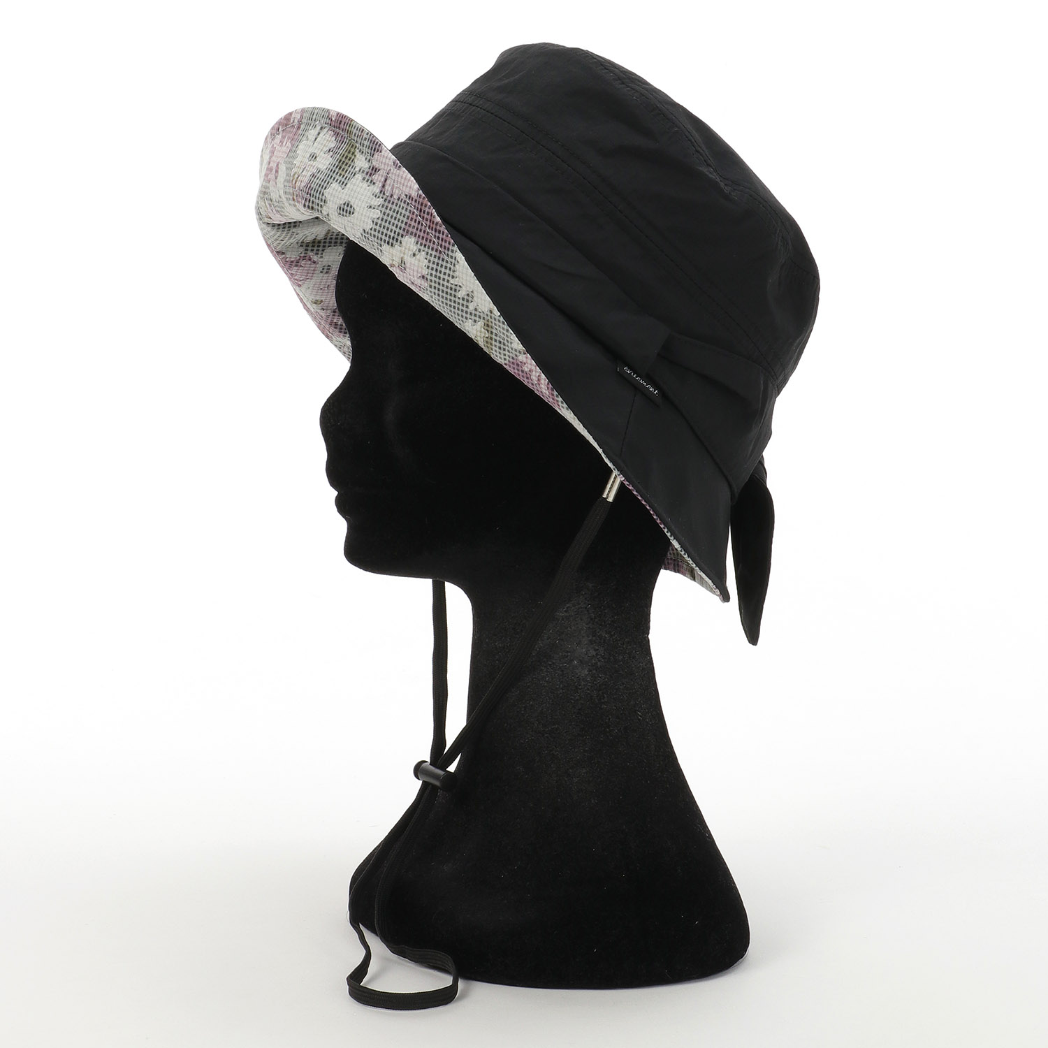 撥水遮光エッジアップハット - 画像2