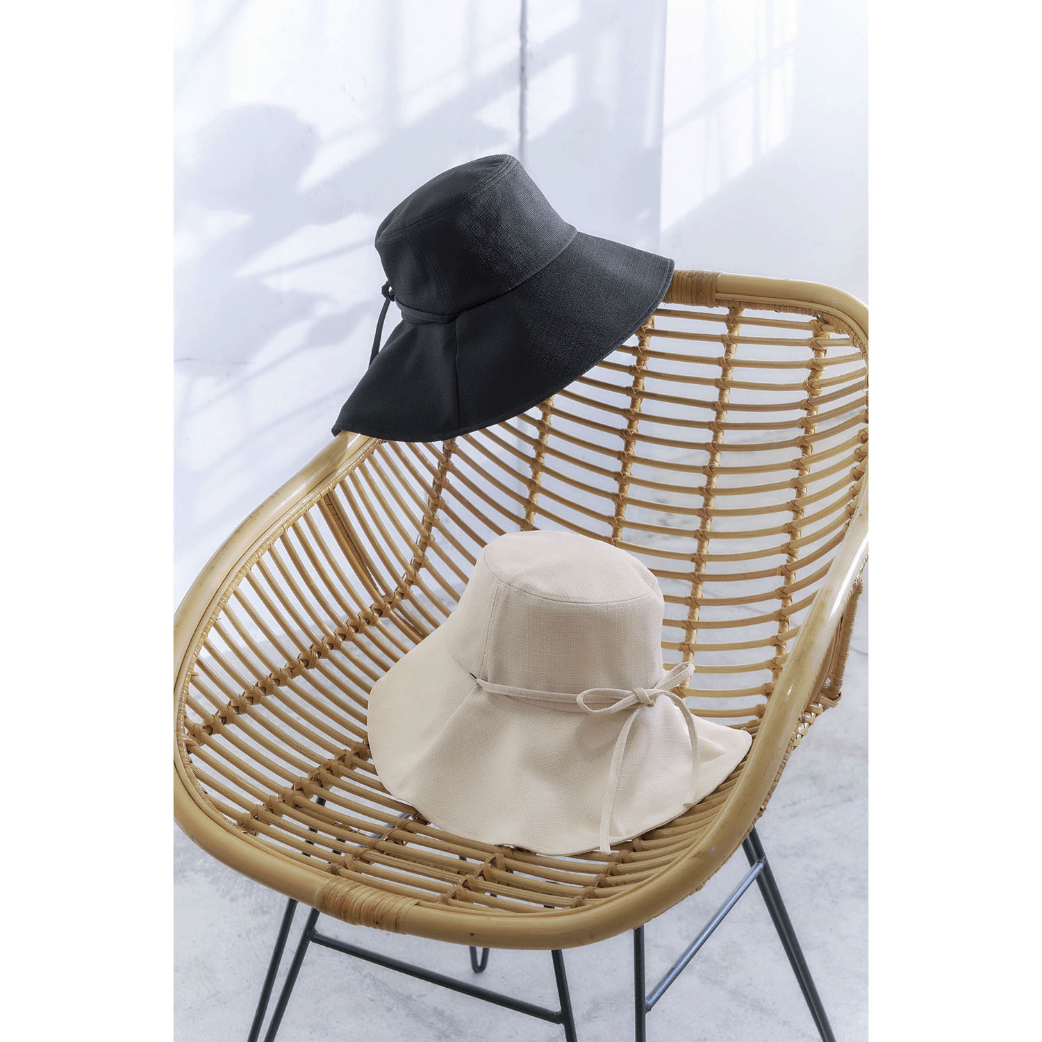 【ブラック終了】PRECIOUS UV ワイドトレーンハット - 画像2