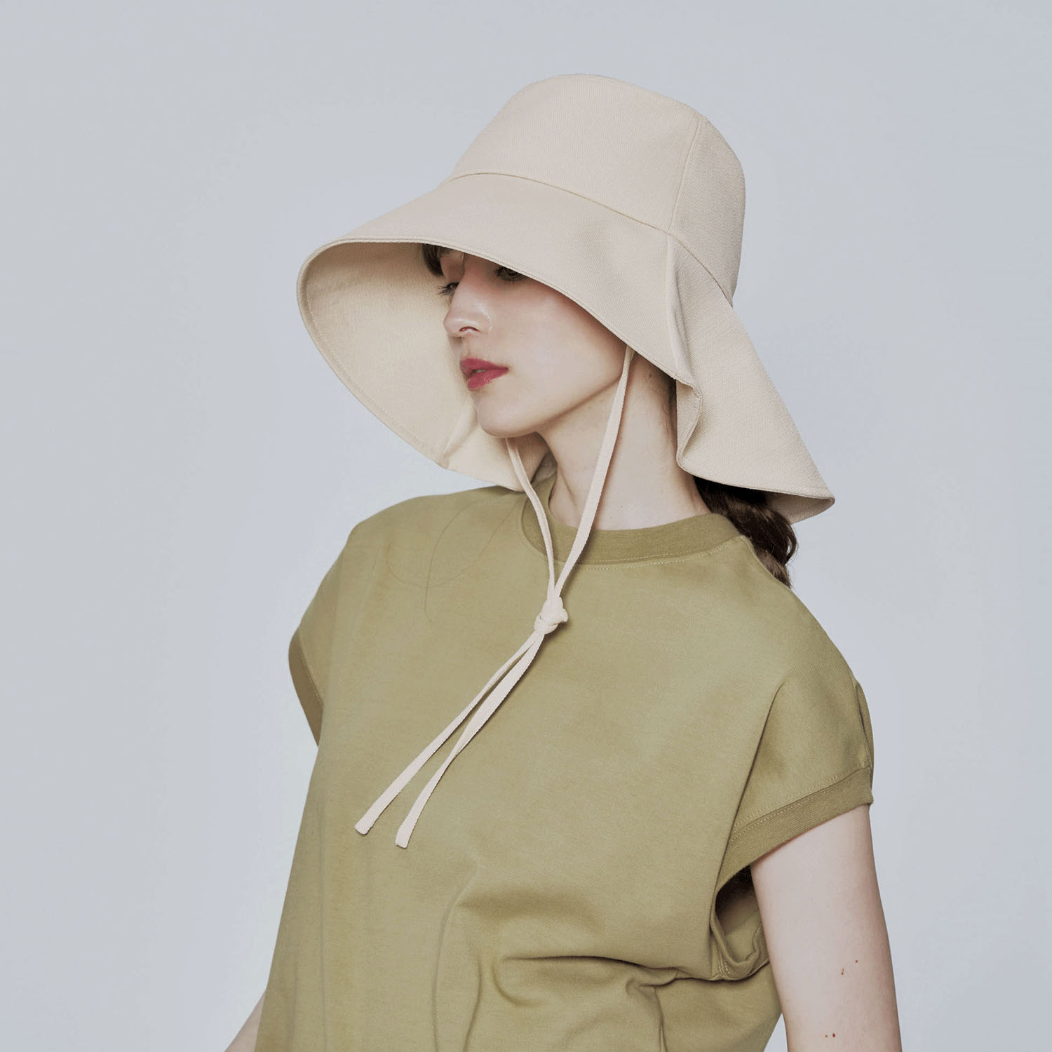 【ブラック終了】PRECIOUS UV ワイドトレーンハット - 画像7