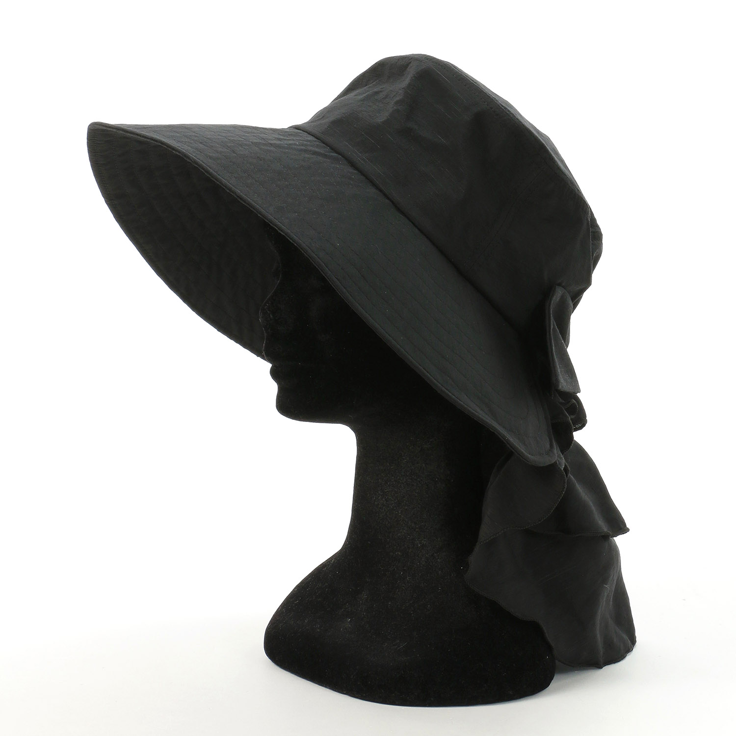 一級遮光シェードフリルハット - 画像2