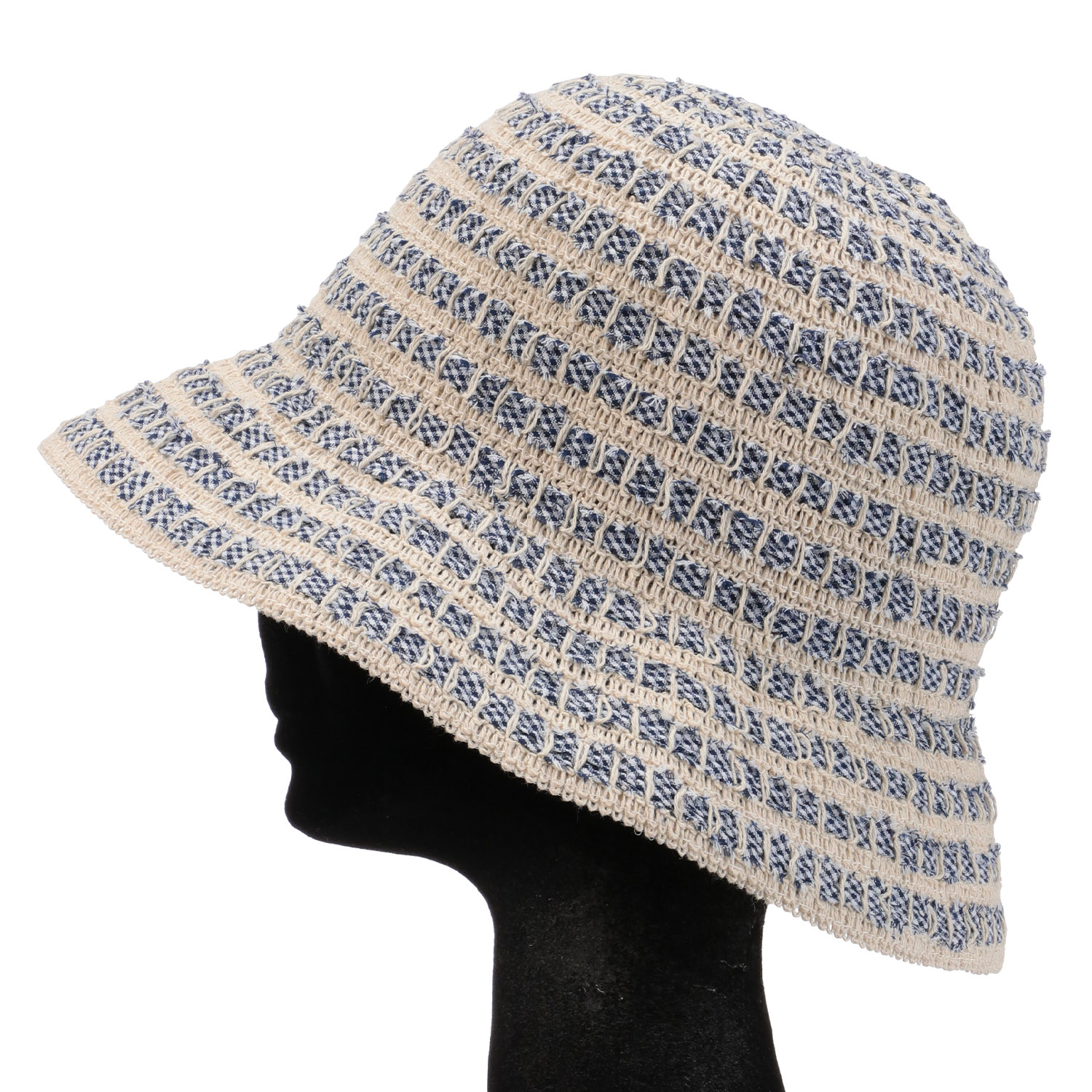 手編みクロッシェハット - 画像4