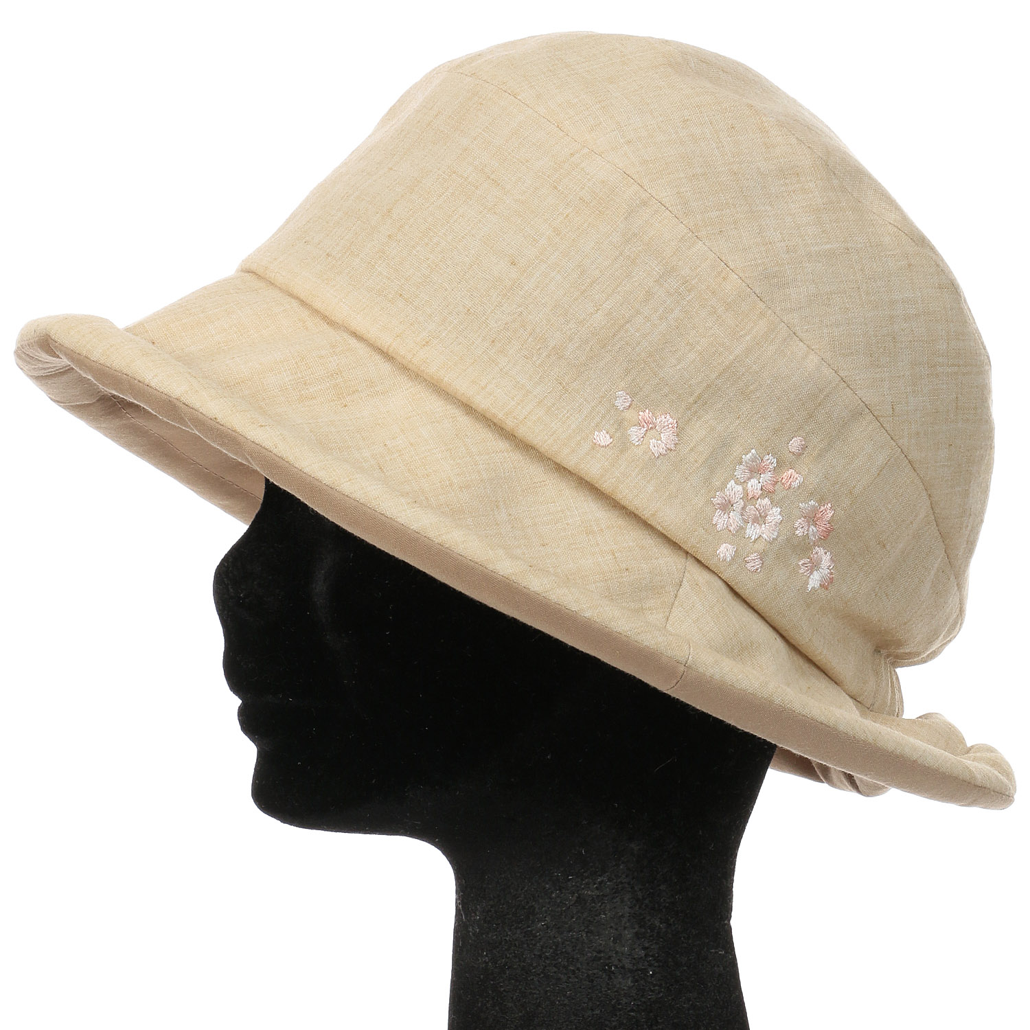 宇野千代 ふくれツバエミリーダウンハット - 画像2