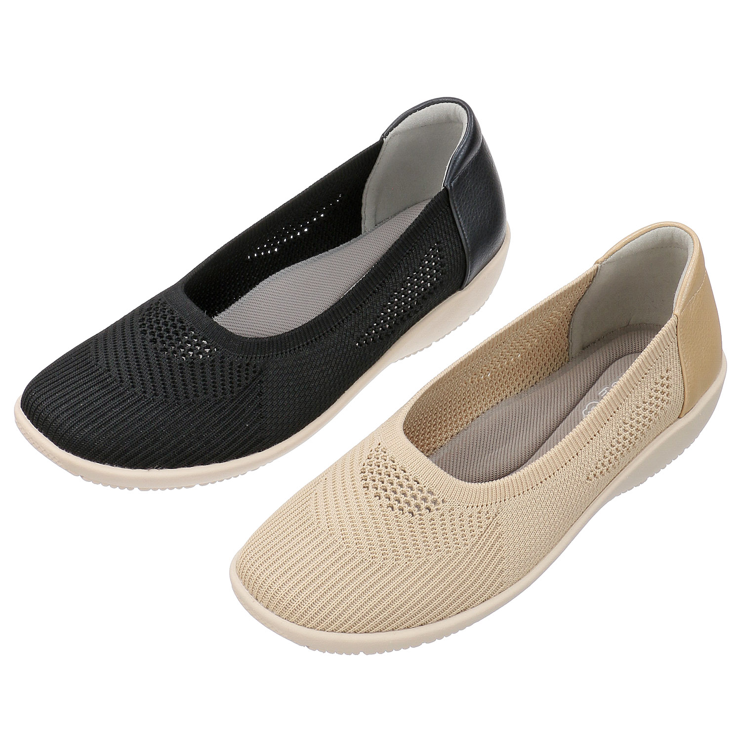 【好評ニットパンプス】 Pansy ニットパンプス4304 - 画像1