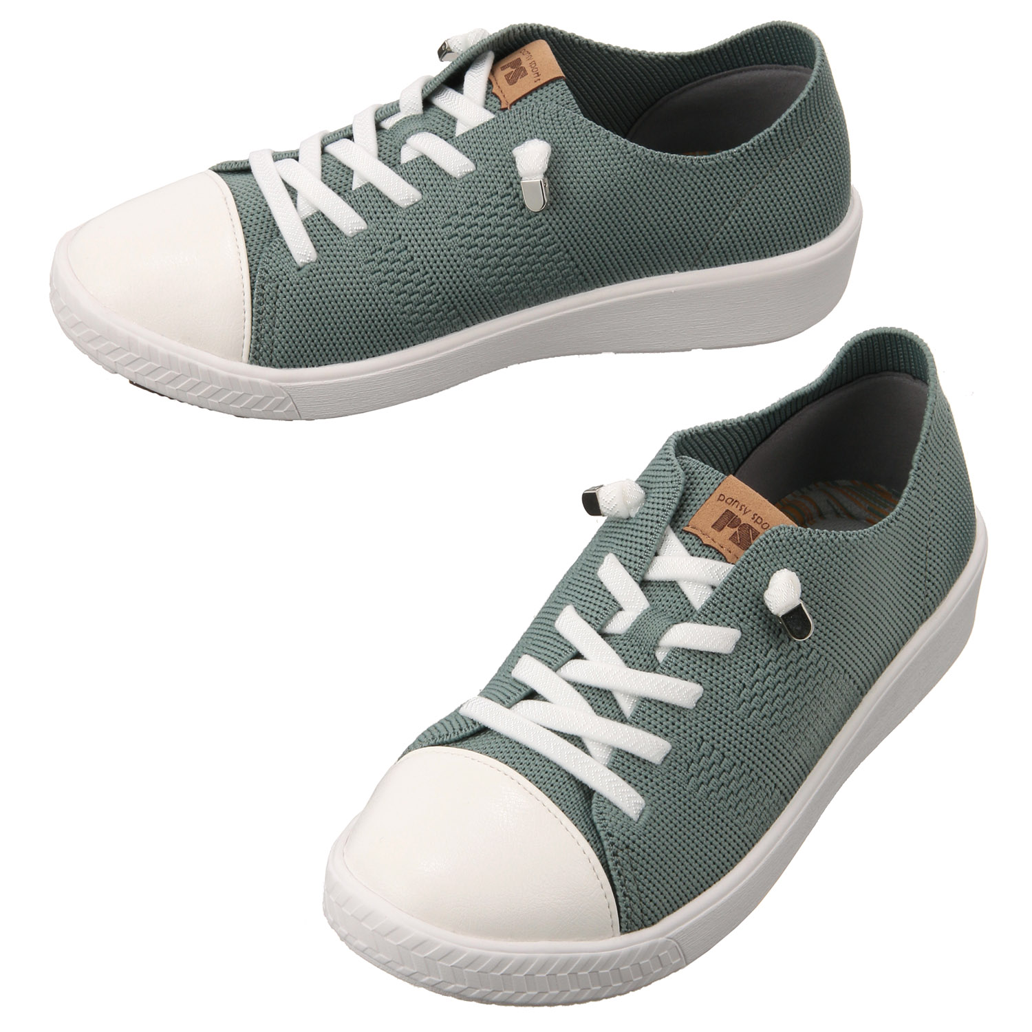 Pansy ニットスニーカーPS1395 - 画像8