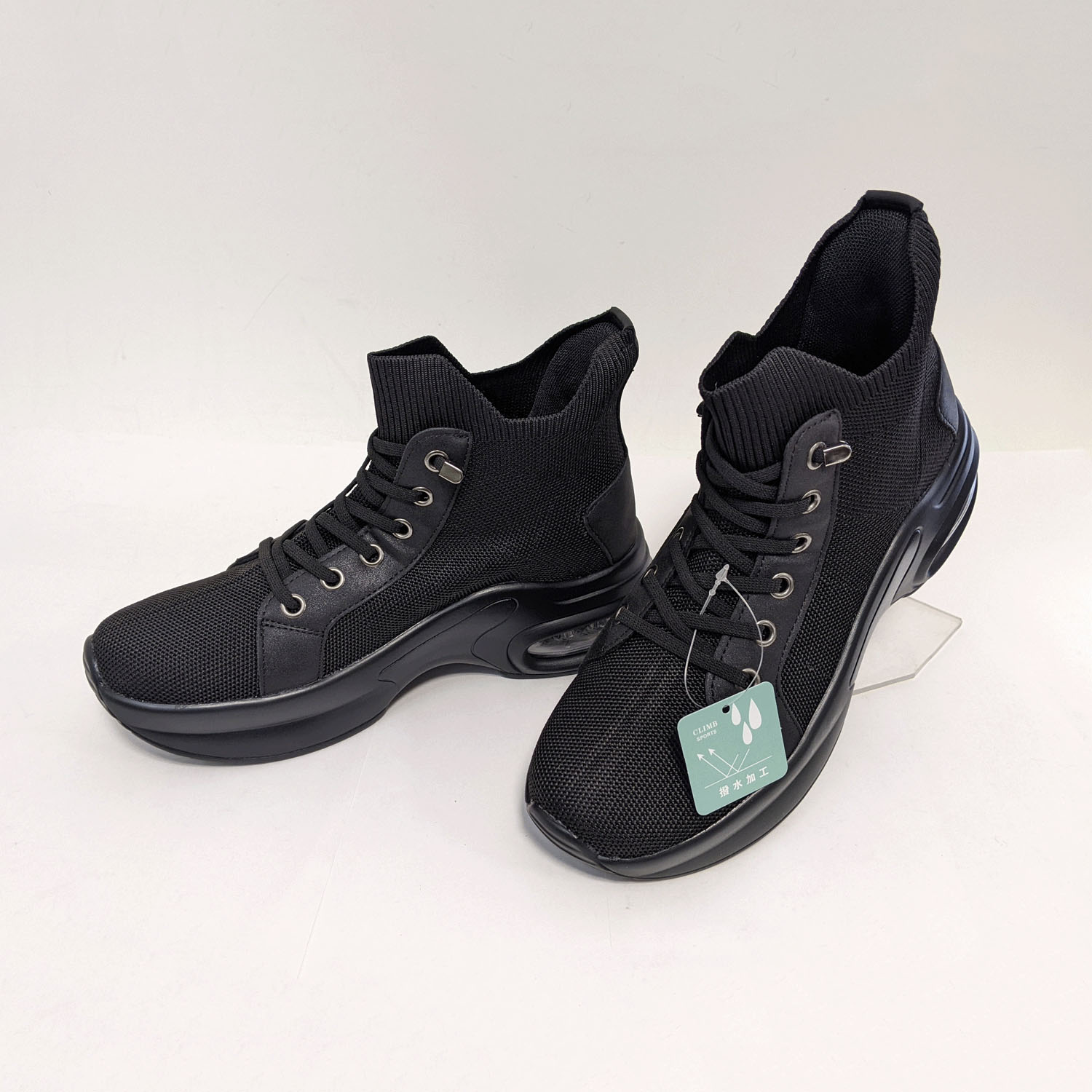 CLIMB FOOT SLIDEZ 撥水加工ハイカットスニーカー - 画像1