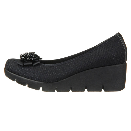 【日本製厚底パンプス】 FIRST CONTACT厚底ビジューシューズ 39603 - 画像3