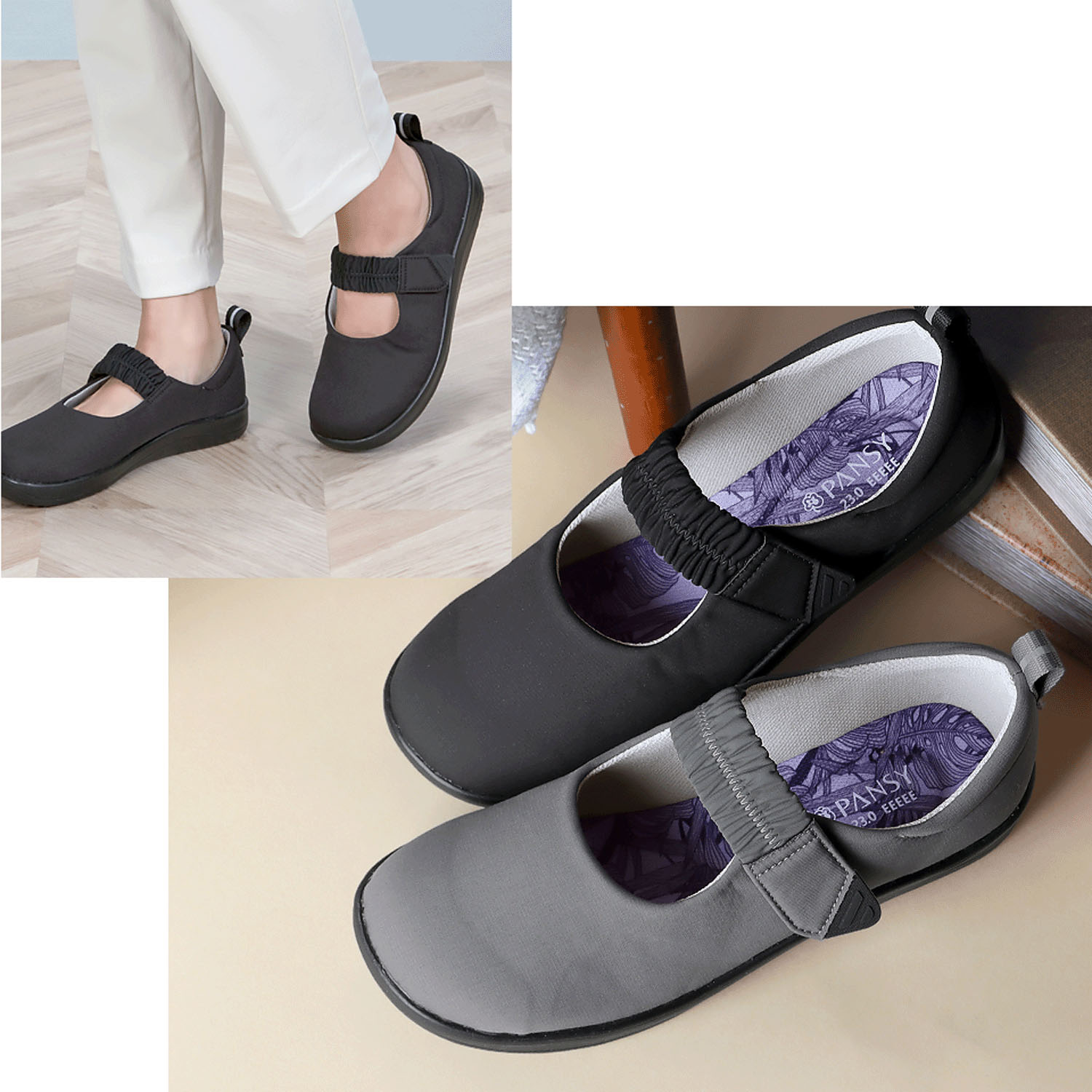 パンジー ストラップシューズ PS4429 - 画像2