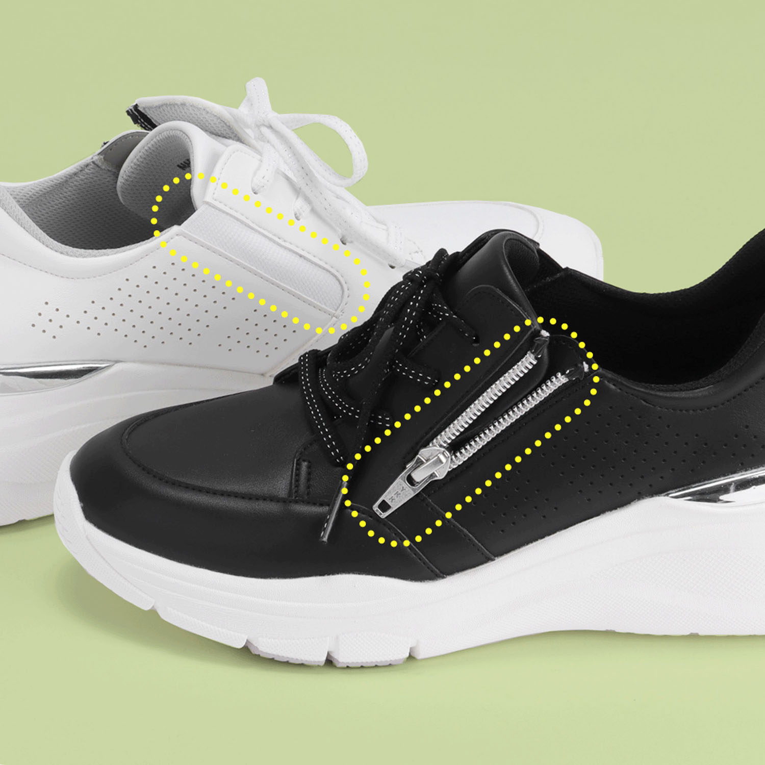 Pansy 厚底スニーカー7505 - 画像5