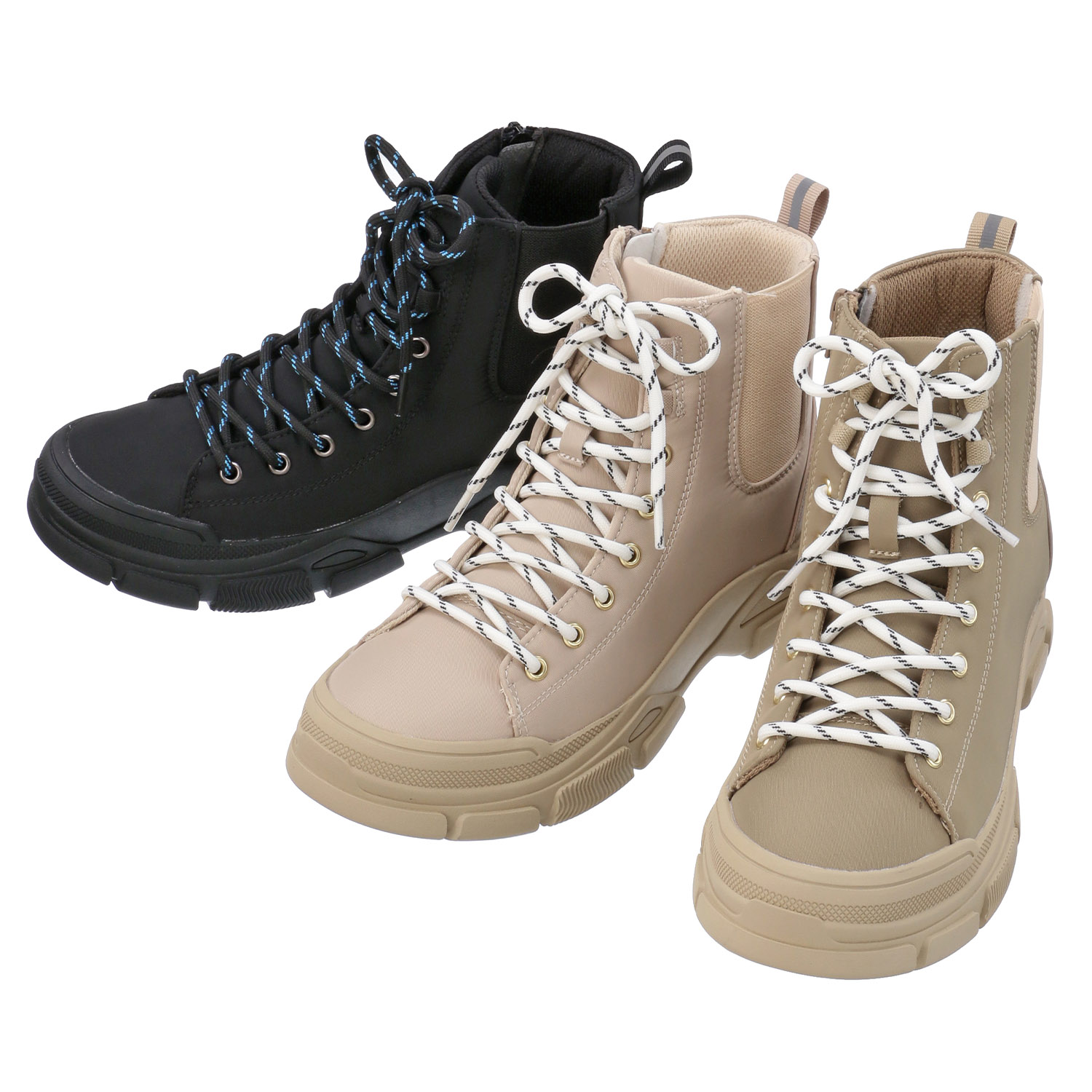 TOKYO CANPGO ナイロンハイカット防水スニーカー - 画像1