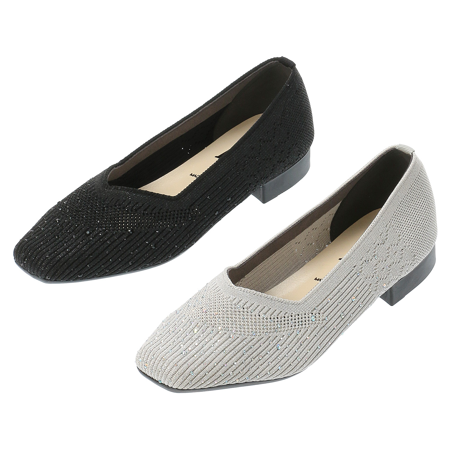 【好評ニットパンプス】 AC ストレッチパンプス 7704