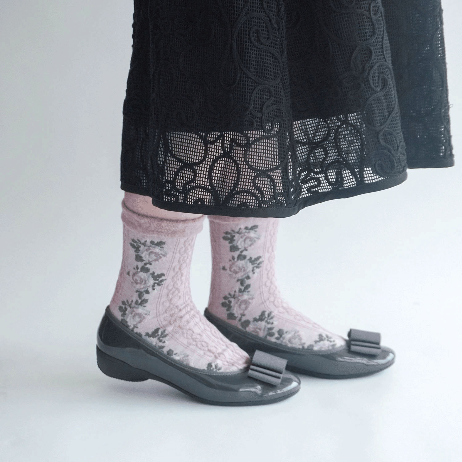 【モカブラウン（トープ）新色追加】 AC リボン付きパンプス 1527 - 画像2