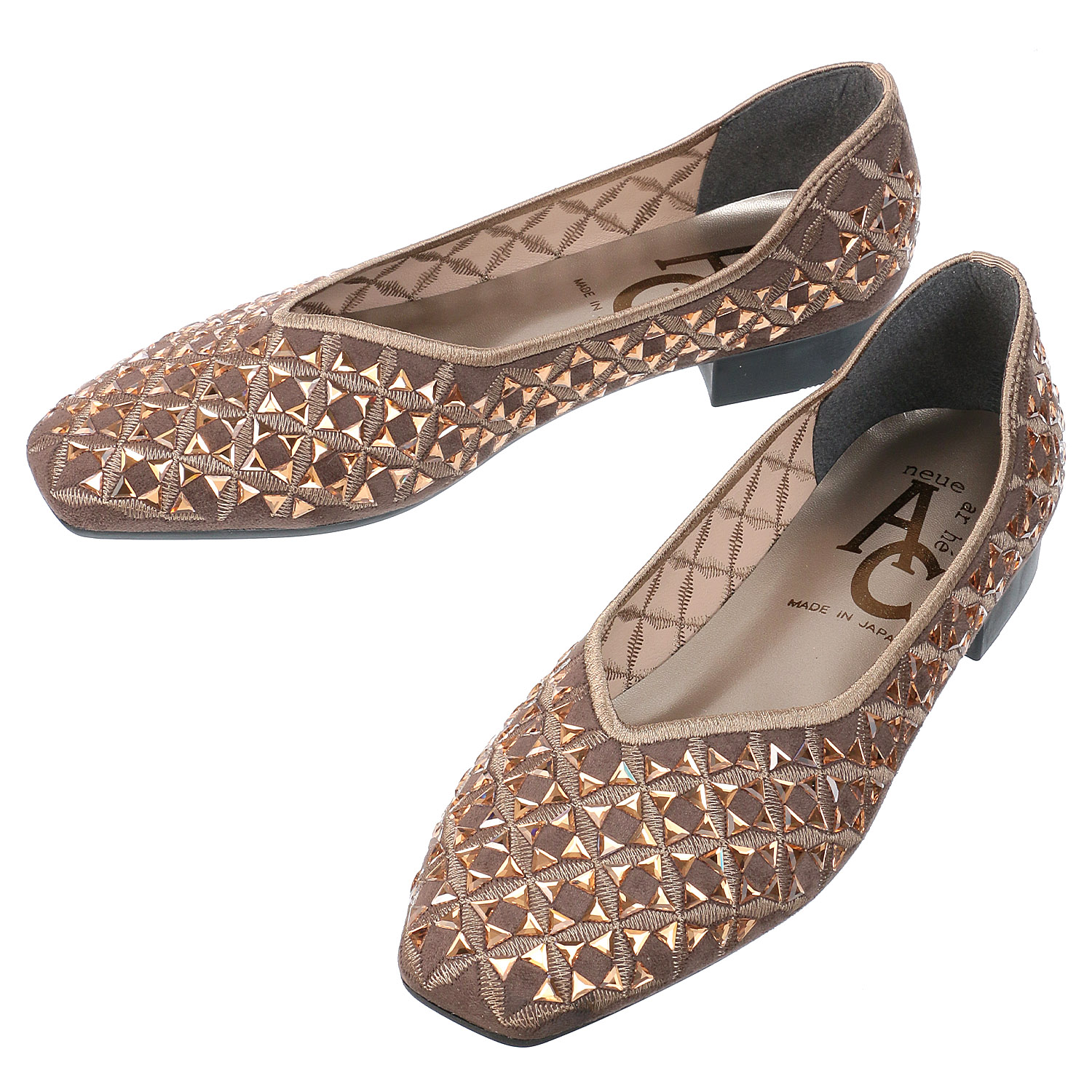 【好評AC パンプス】 AC ストーン飾り付きパンプス7771 - 画像7