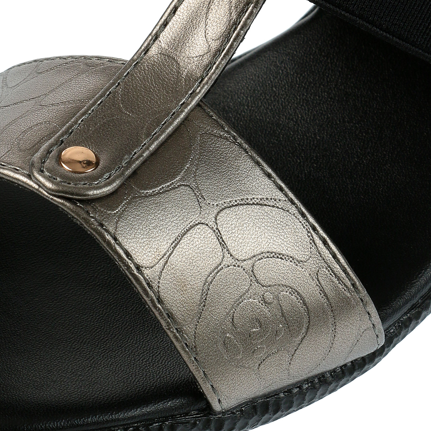 POPOLARE 幅広ゴムバンドサンダルR123 - 画像7