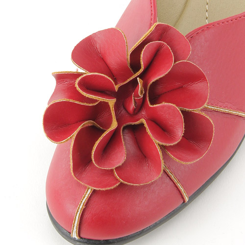 花モチーフ付スリッポン  S1834 - 画像12