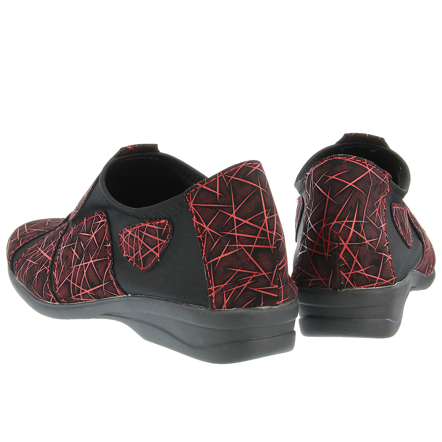 POPOLAREスーパーストレッチシューズ 流線柄 - 画像5