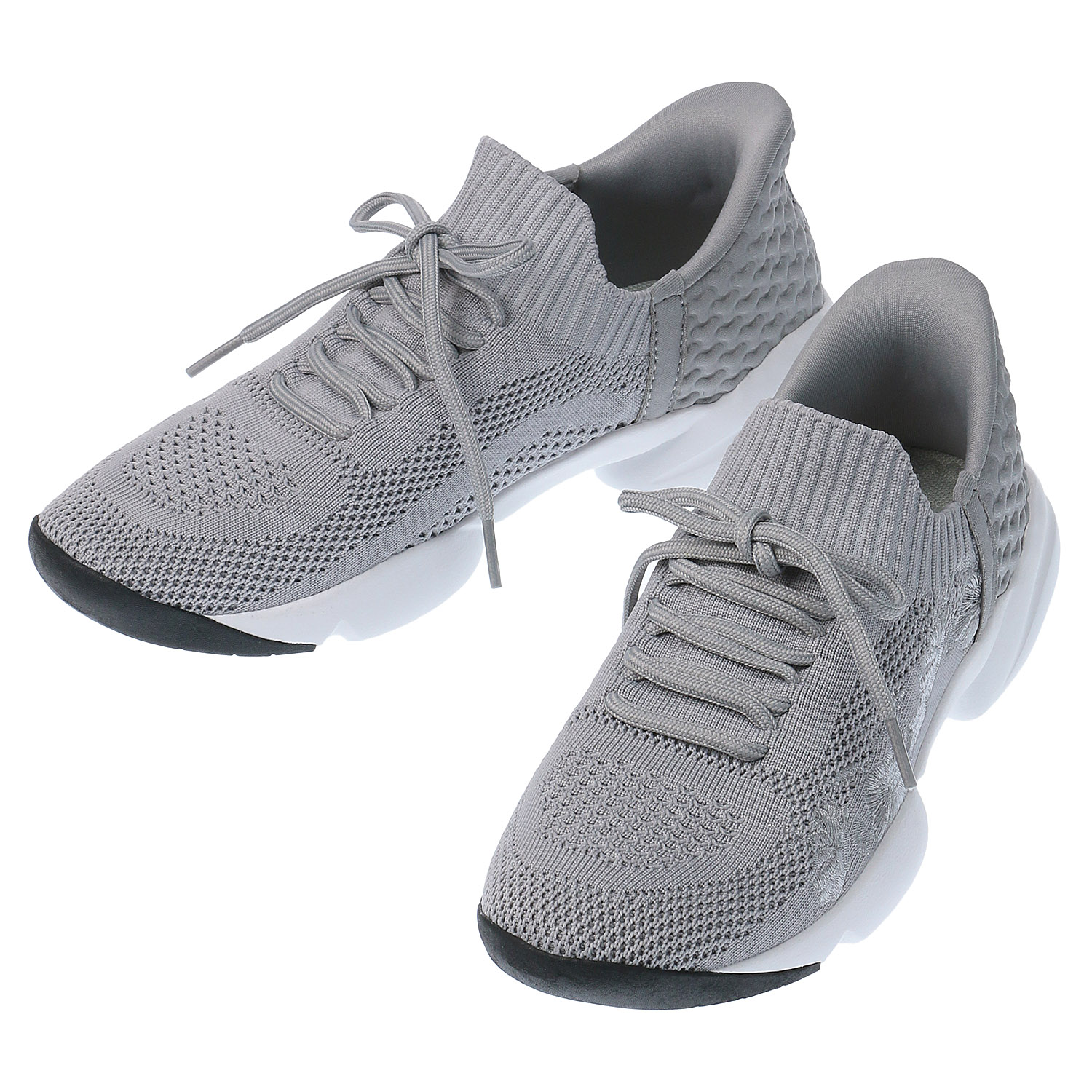 【するっと脱ぎ履きスニーカー】SPEEDY DUCK するっとINニットスニーカー 8070 - 画像2