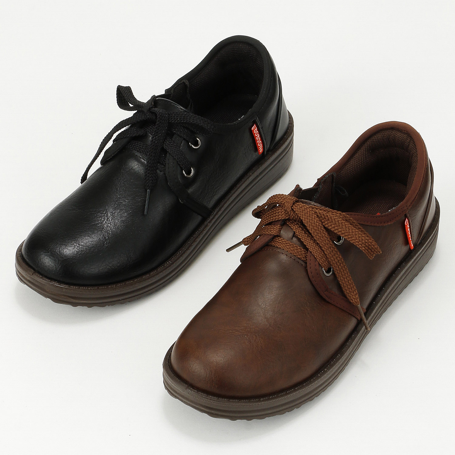 BOBSON イージーイン レースアップシューズ BS－0071
