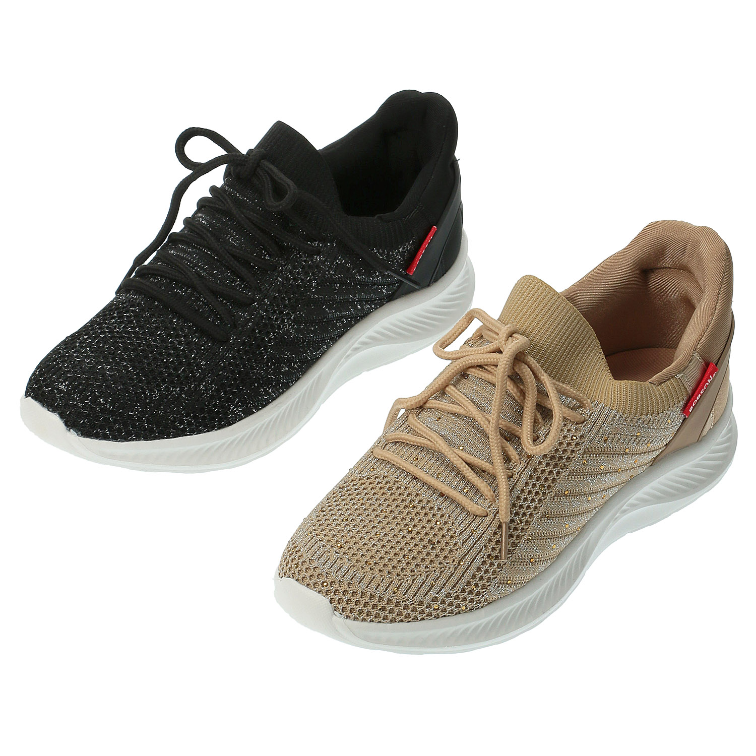 BOBSON イージーイン ニットシューズBS－0045 - 画像1