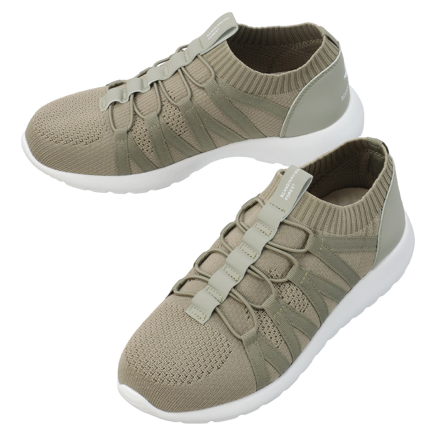 SCANDINAVIAN FOREST ニットスニーカー SF634N - 画像3