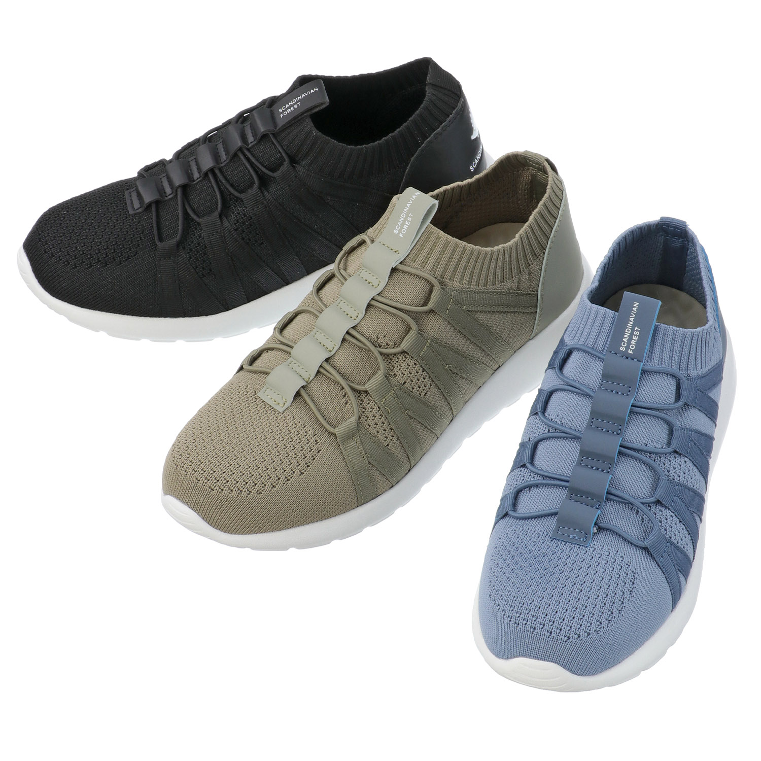 SCANDINAVIAN FOREST ニットスニーカー SF634N