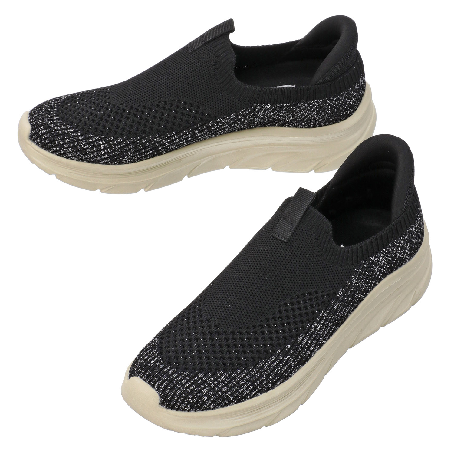 【するっと脱ぎ履きスニーカー】SPEEDY DUCK するっとINニットスニーカー7820 - 画像3