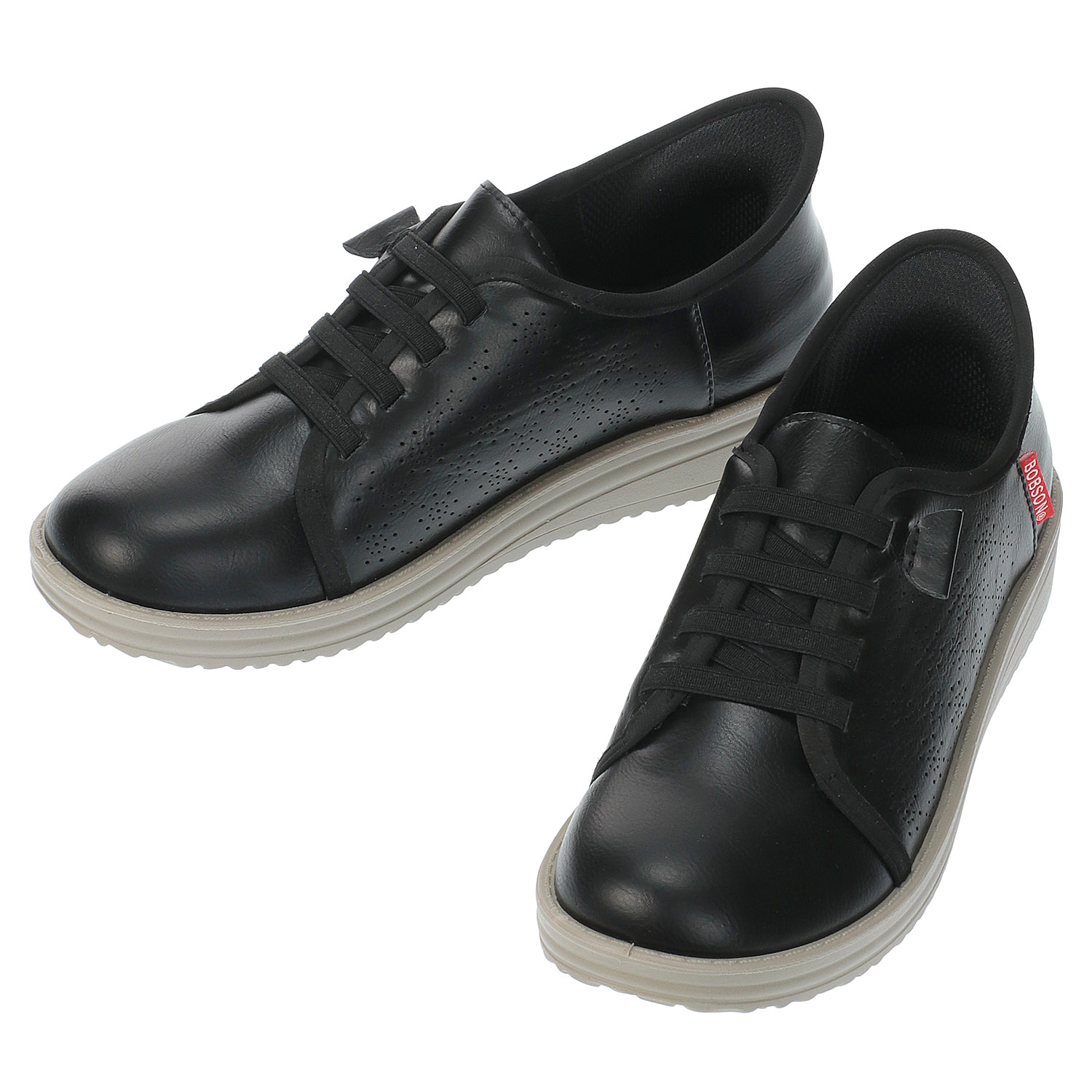 BOBSON イージーイン パンチングシューズ BS－0205 - 画像2