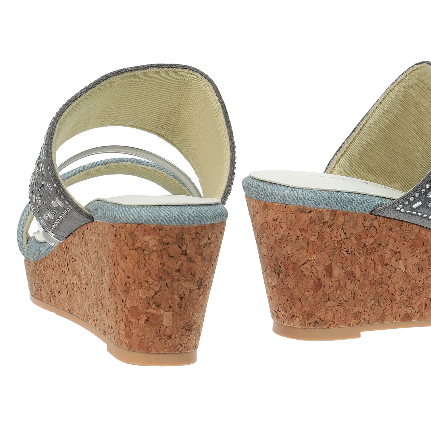 porter fortune ダブルベルトウエッジミュール W－1116 - 画像5