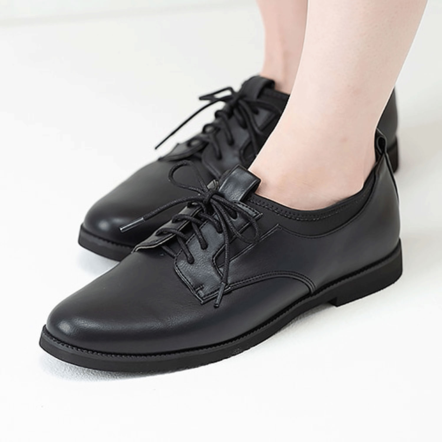 JELLY BEANS レースアップマニッシュシューズ - 画像4