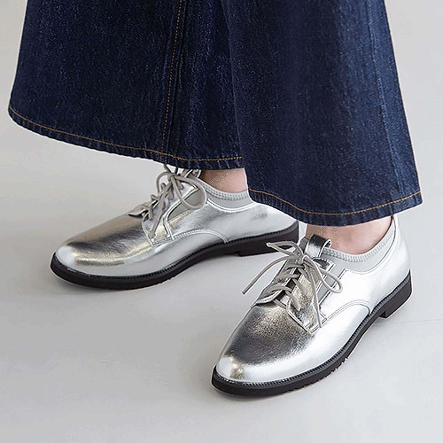 JELLY BEANS レースアップマニッシュシューズ