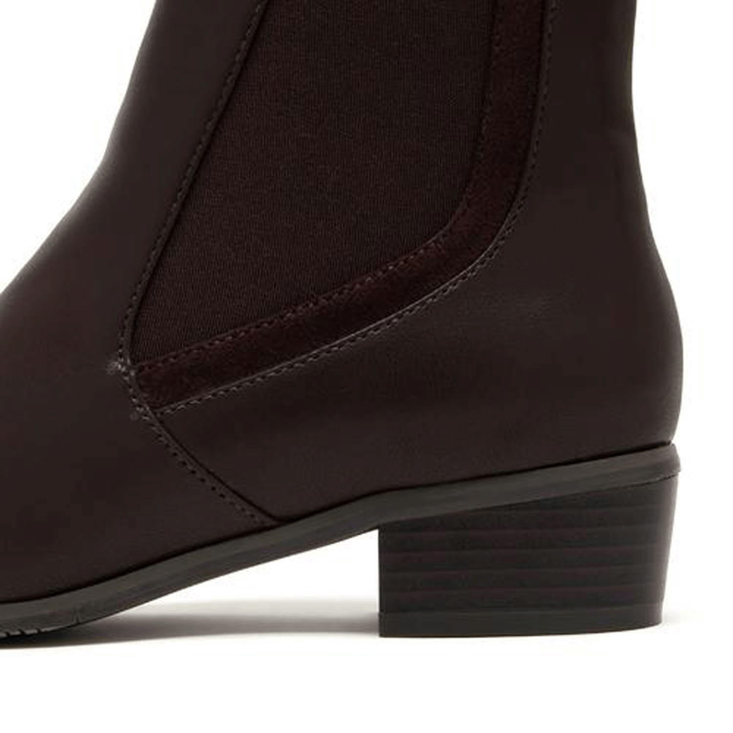 【人気サイドゴアブーツ】 JELLY BEANS サイド切り替えショートブーツ - 画像11