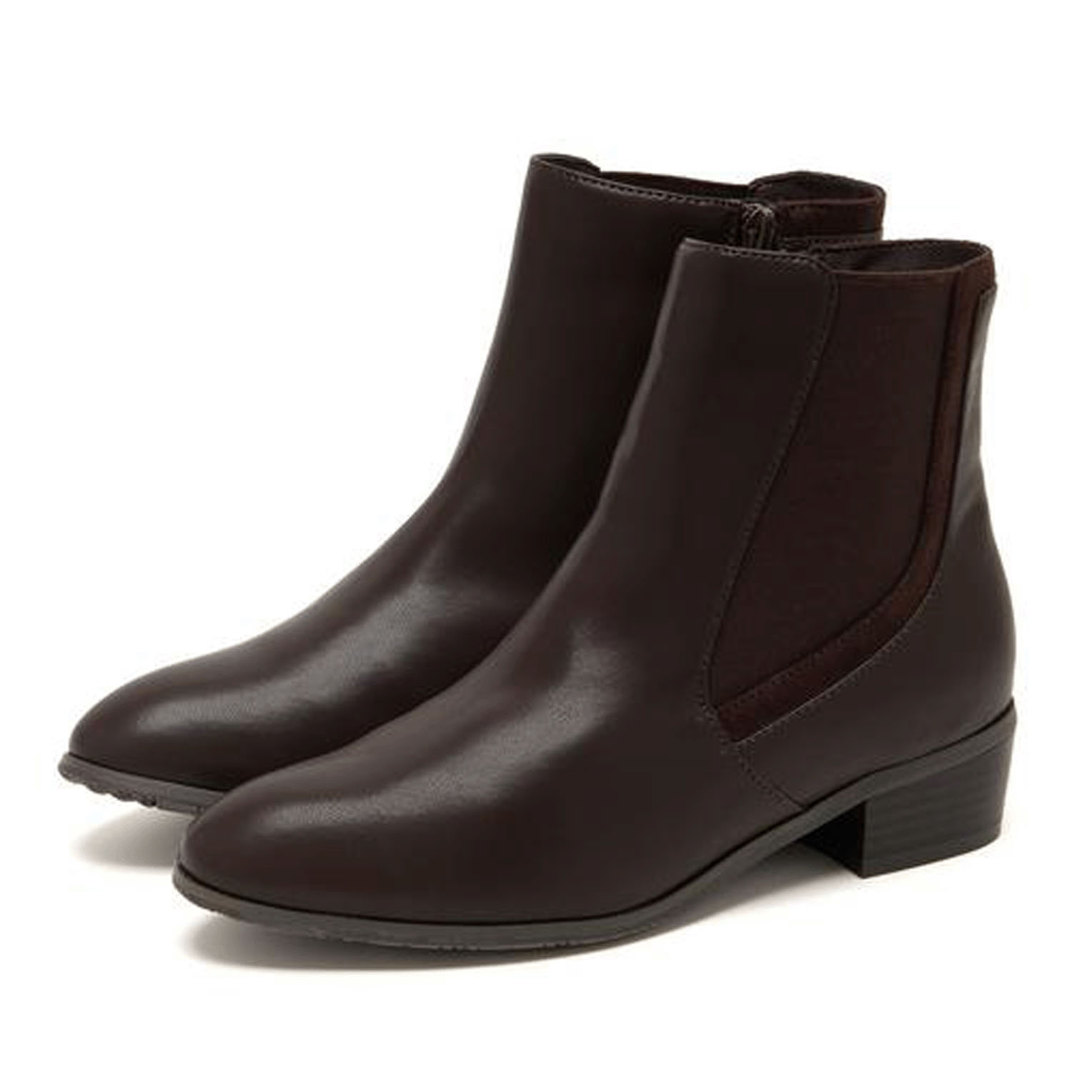 JELLY BEANS サイド切り替えショートブーツ - 画像5