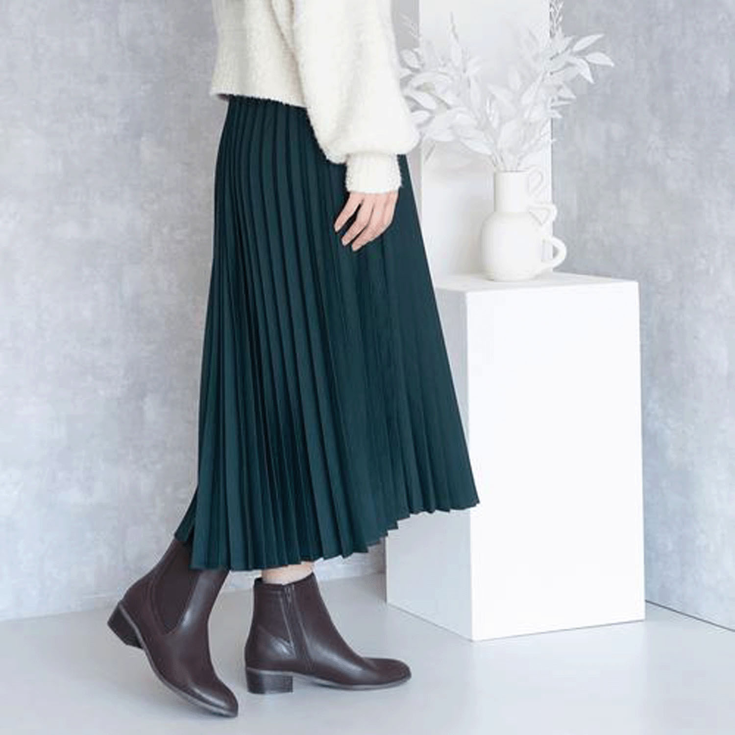 JELLY BEANS サイド切り替えショートブーツ - 画像6