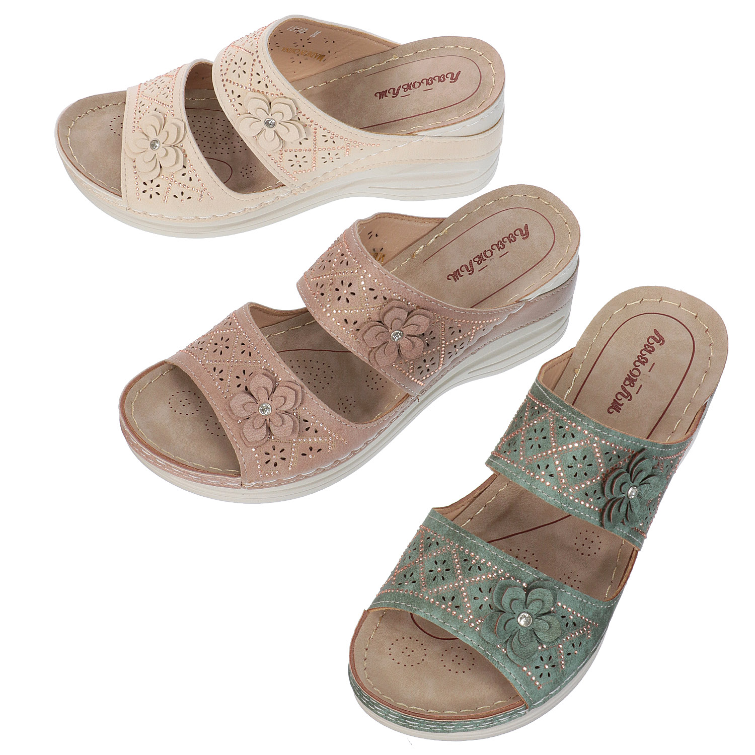 my HOBBY 花バンドサンダル 15149 - 画像1