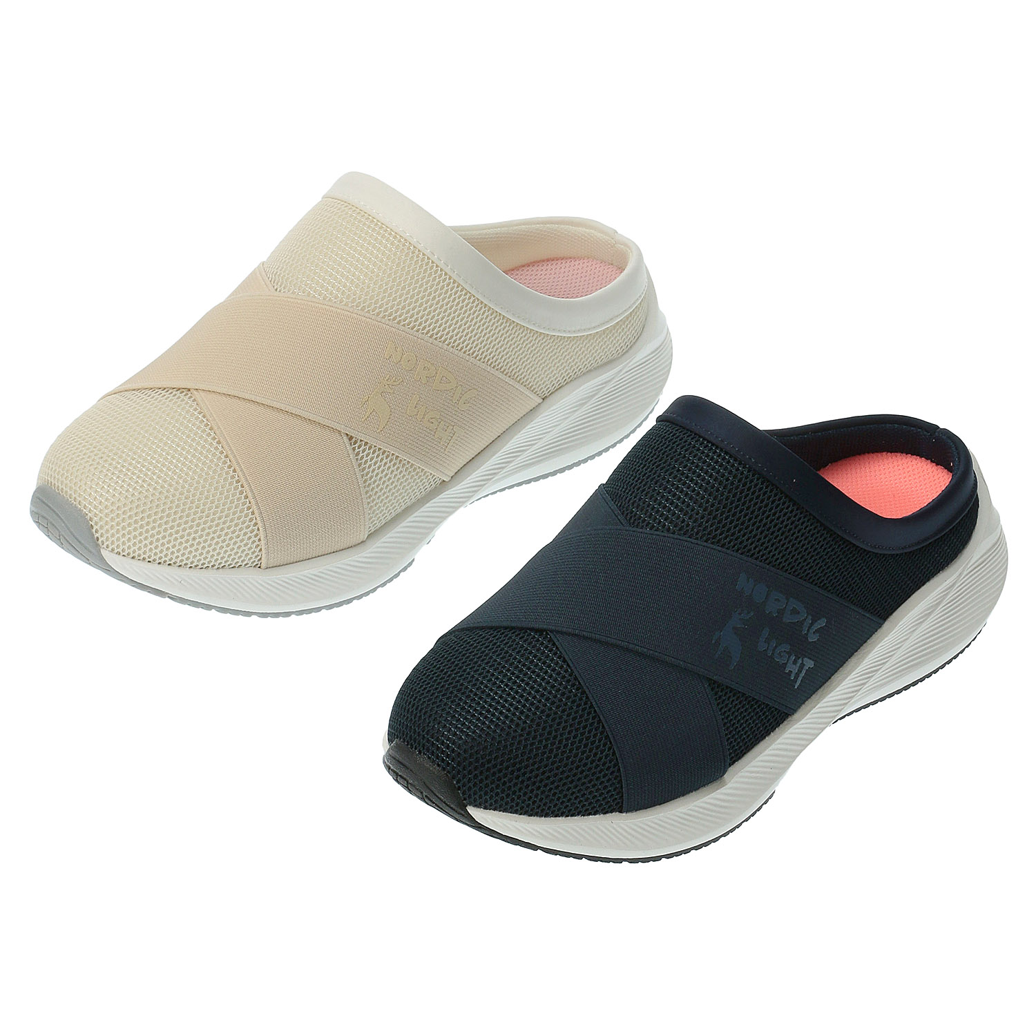 Nordic Light クロスデザインモックシューズ NL0126