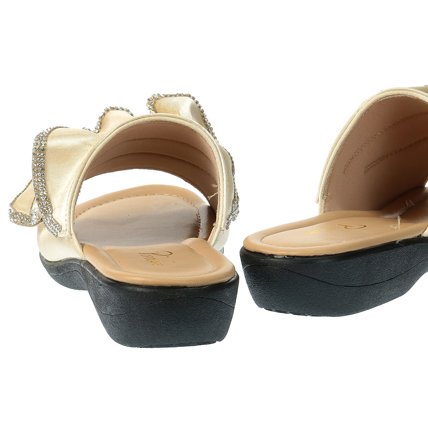 POPOLARE フリルストーン付きミュール C0307 - 画像5