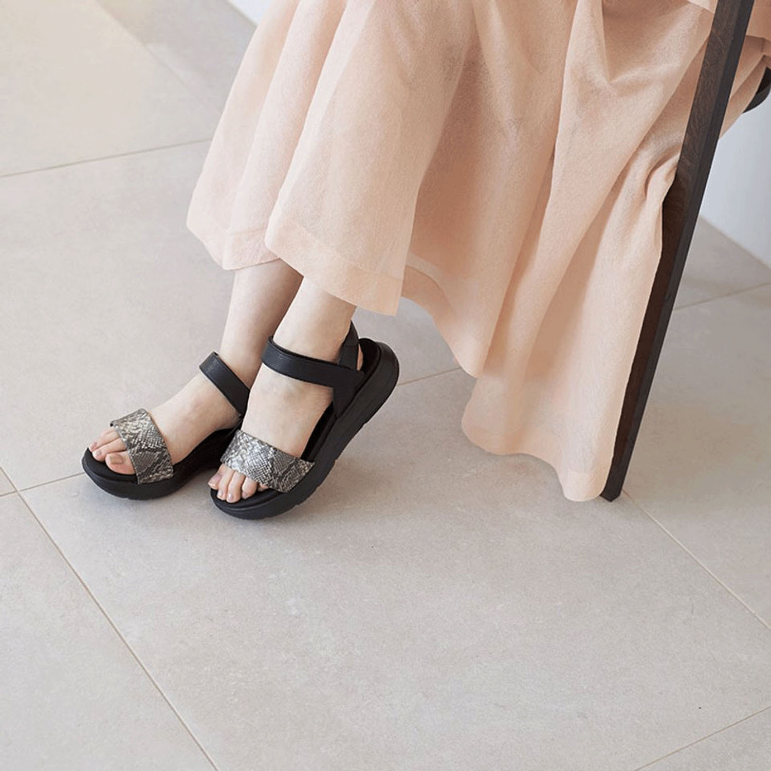 AcureZ 「軽×ラクサンダル」スポーツサンダル AO－10215