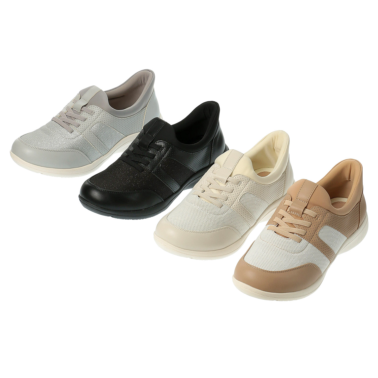 SOFT STEP クイックフィットスニーカー SSP3507