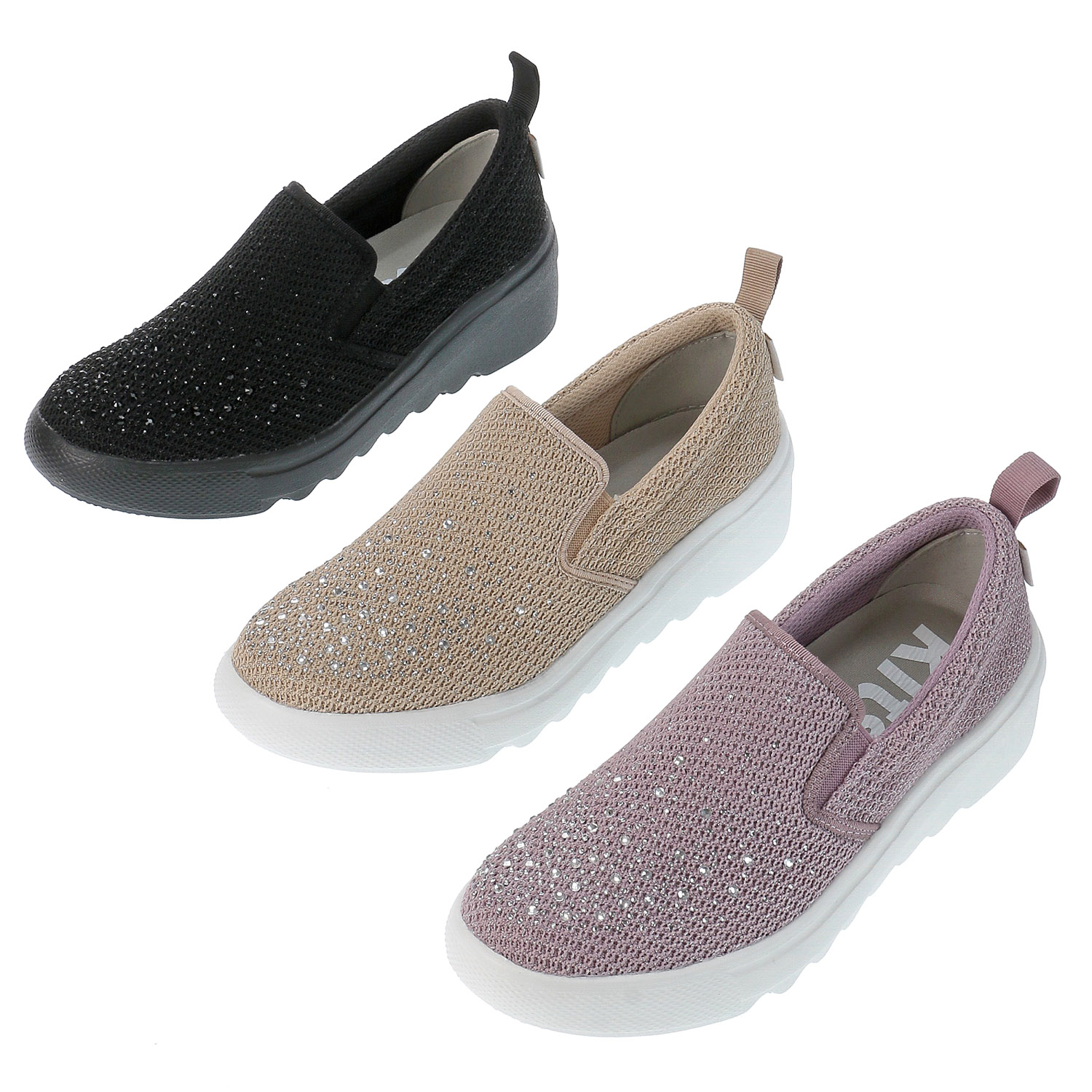 Kitson ニットスリッポンスニーカー1003